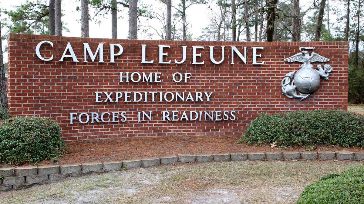 Camp Lejeune entrance