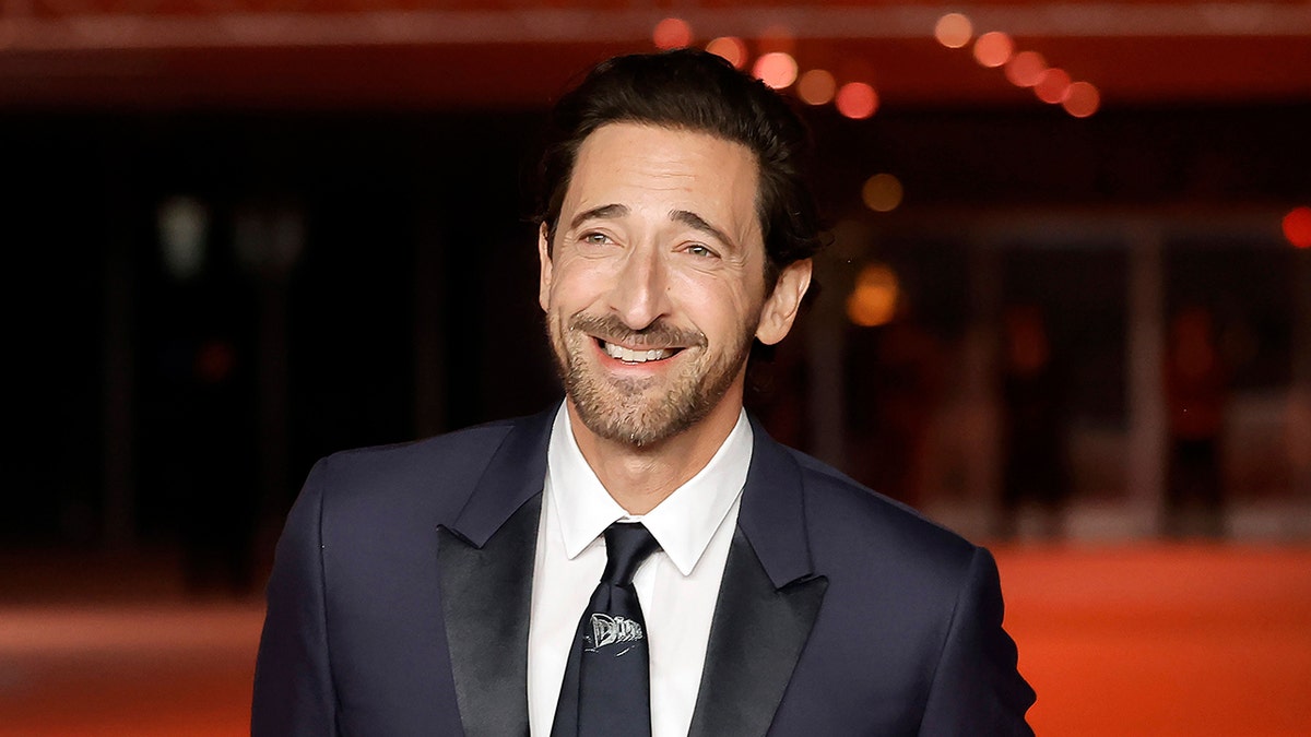 Close up of Adrien Brody