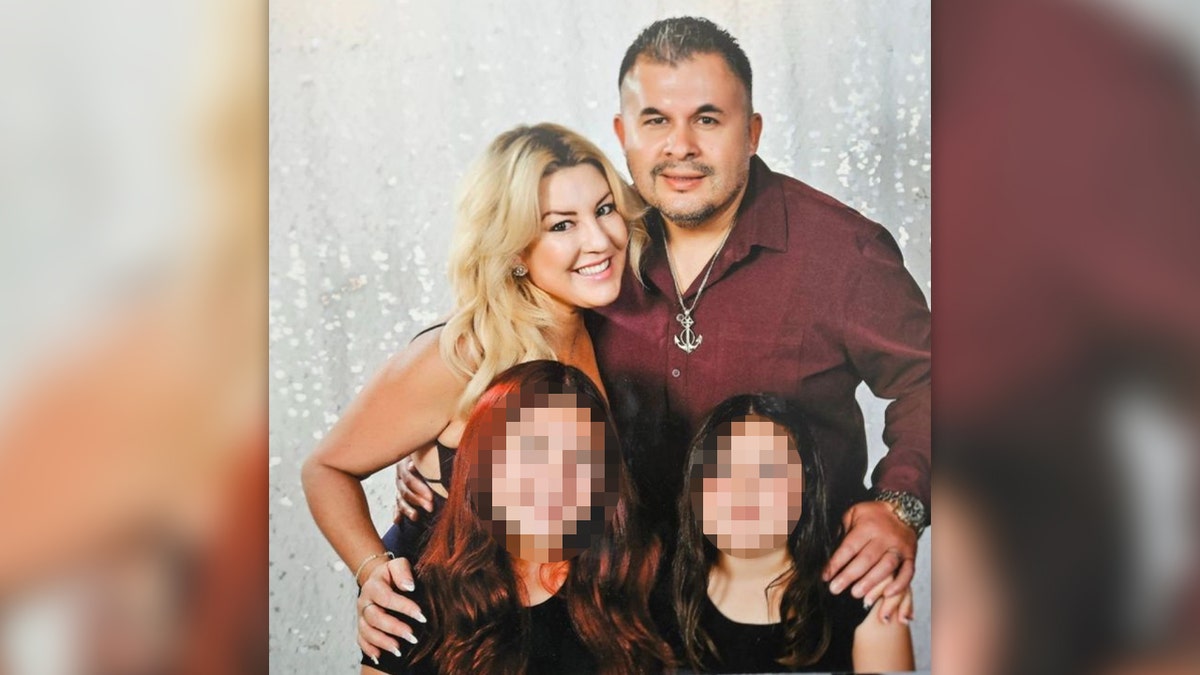 Atilano family poses in an undated family photo