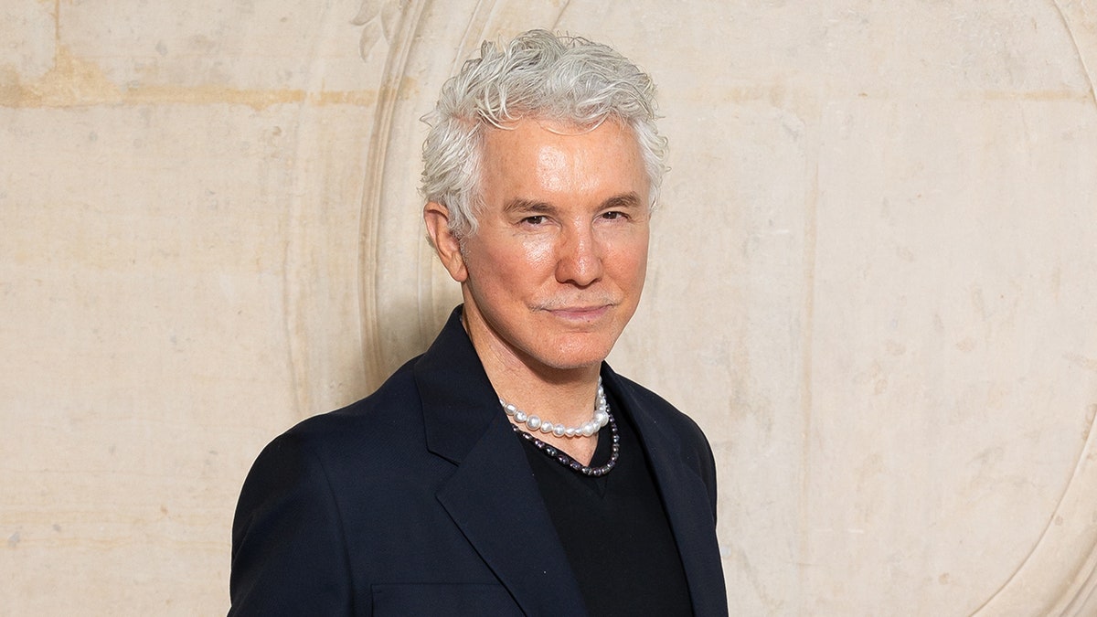 Close up of Baz Luhrmann