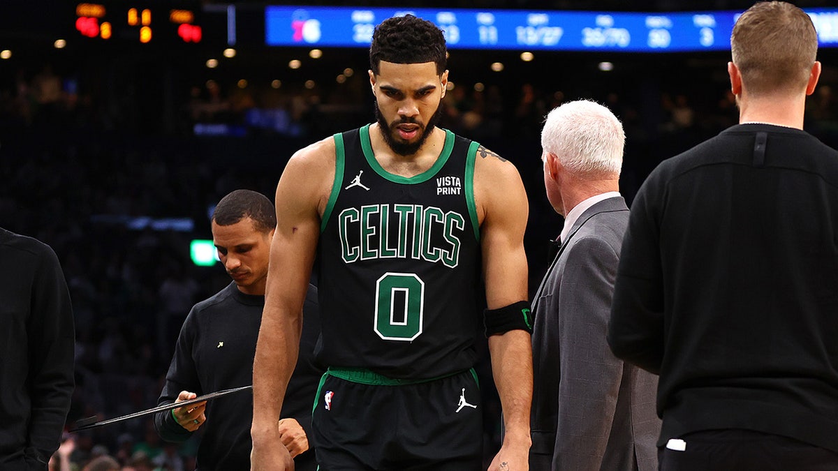 Jayson Tatum ejected from a game