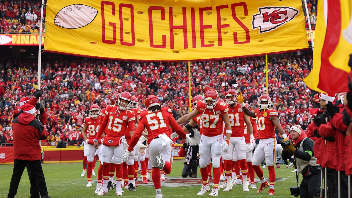Chiefs enter the field