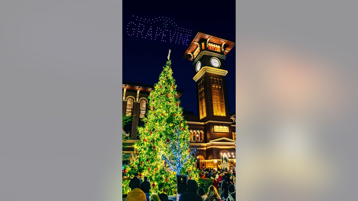 Grapevine Christmas tree