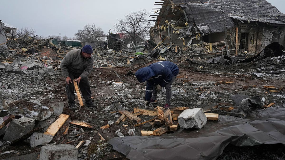 Ukraine debris