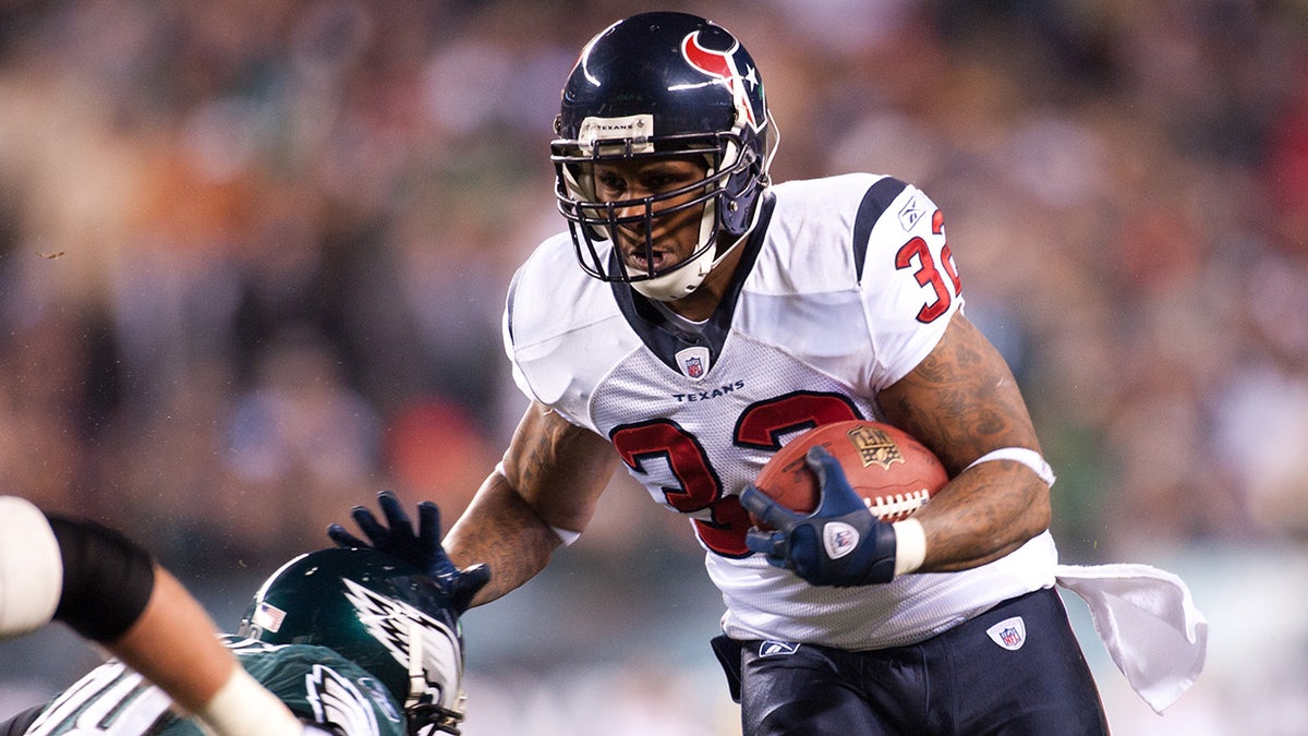 Derrick Ward with the Texans