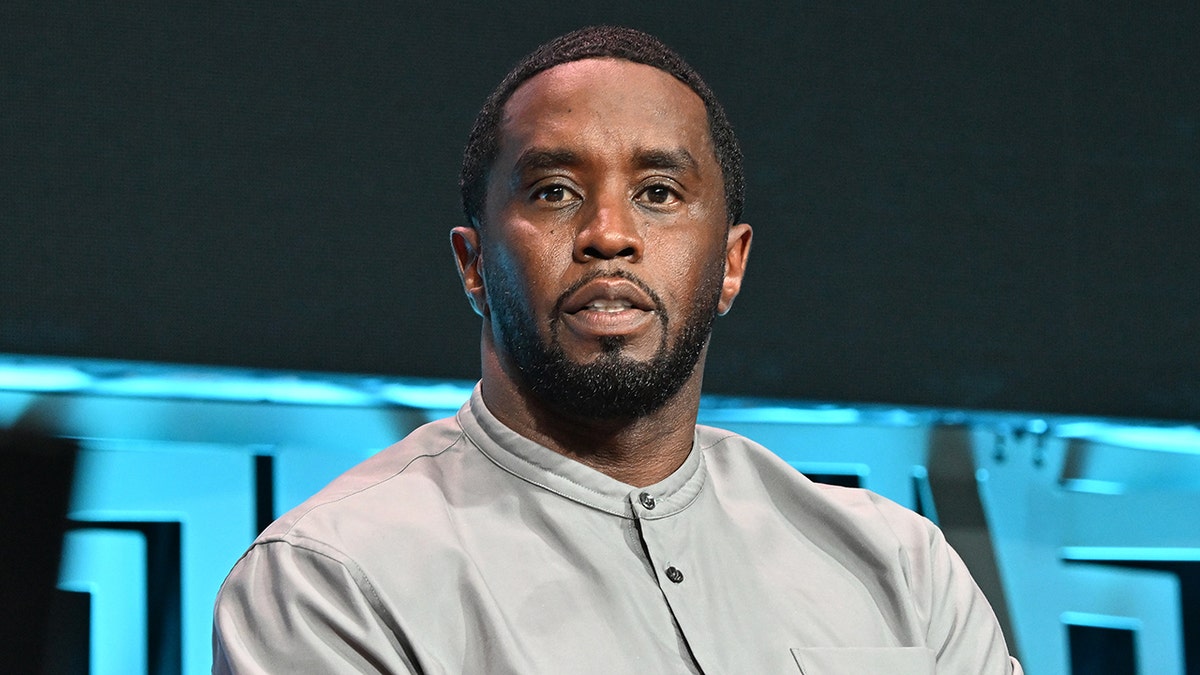 Diddy at a panel