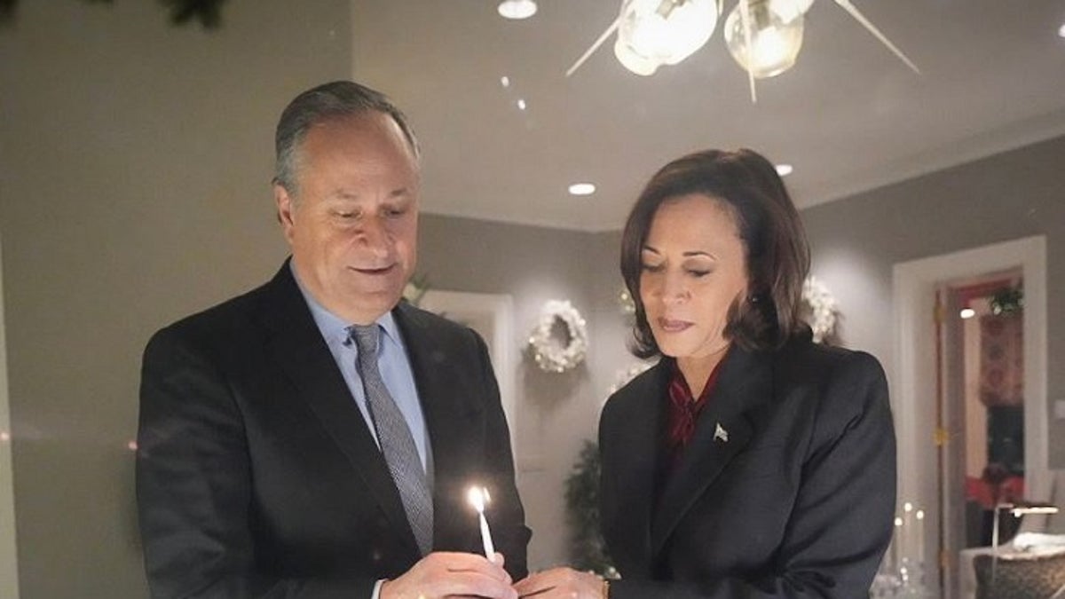 VP Harris' Husband Botches Hanukkah Story On Social Media During ...