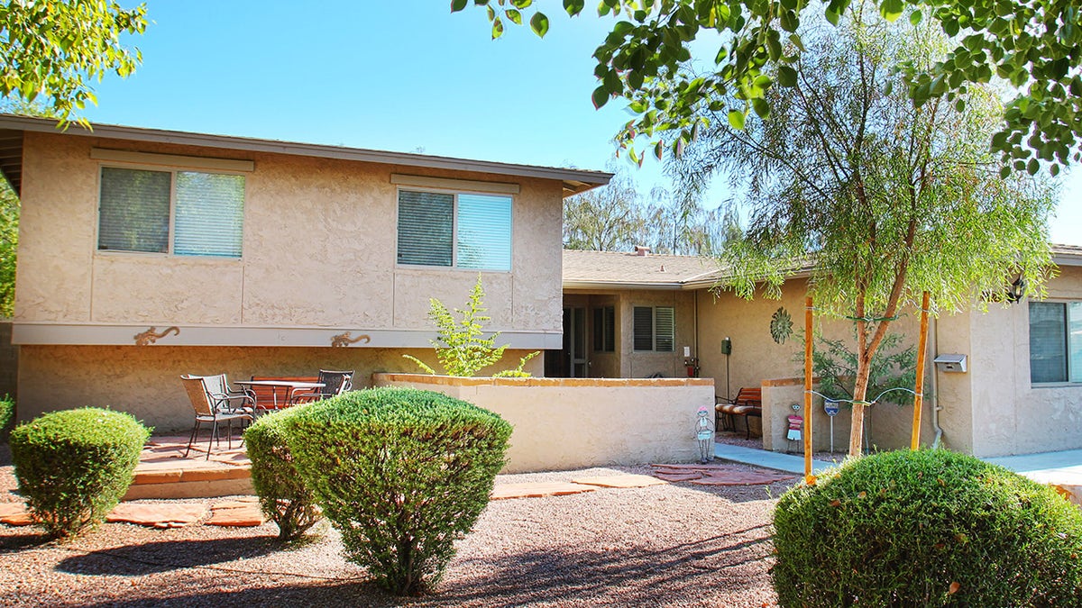 house with typical Arizona style