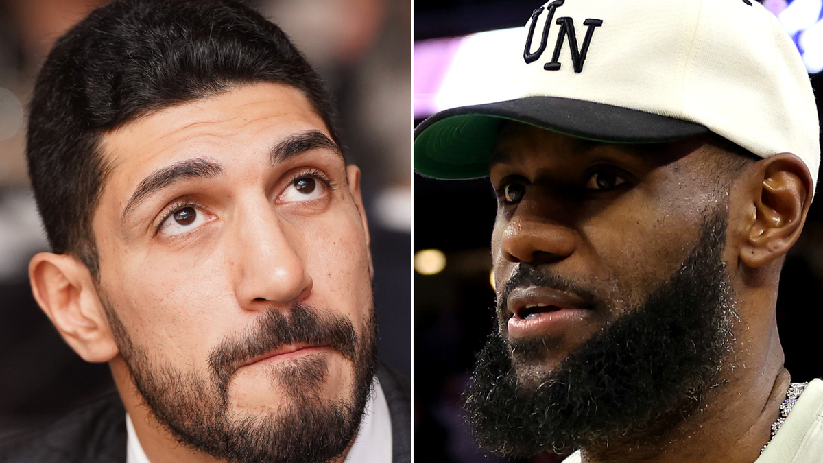 Enes Freedom and LeBron James side by side