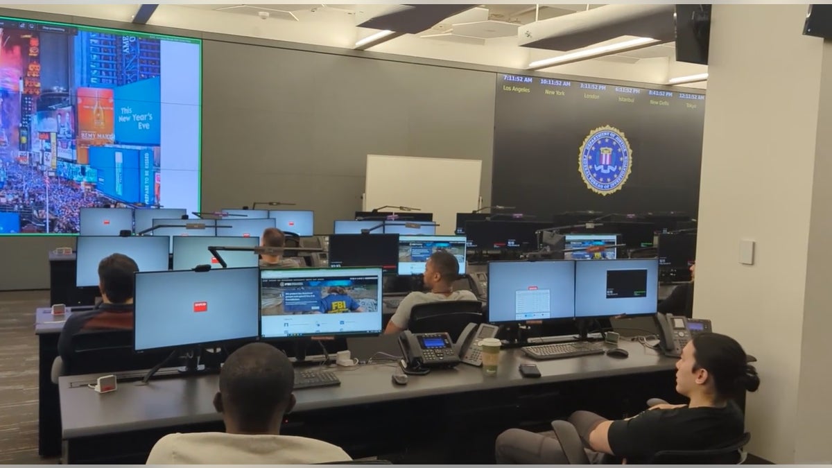 FBI new years command post