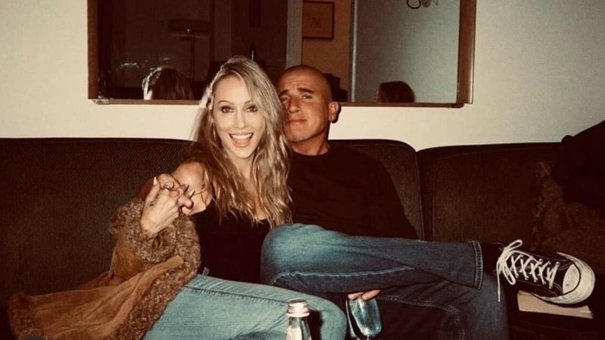 tish cyrus with husband dominic purcell