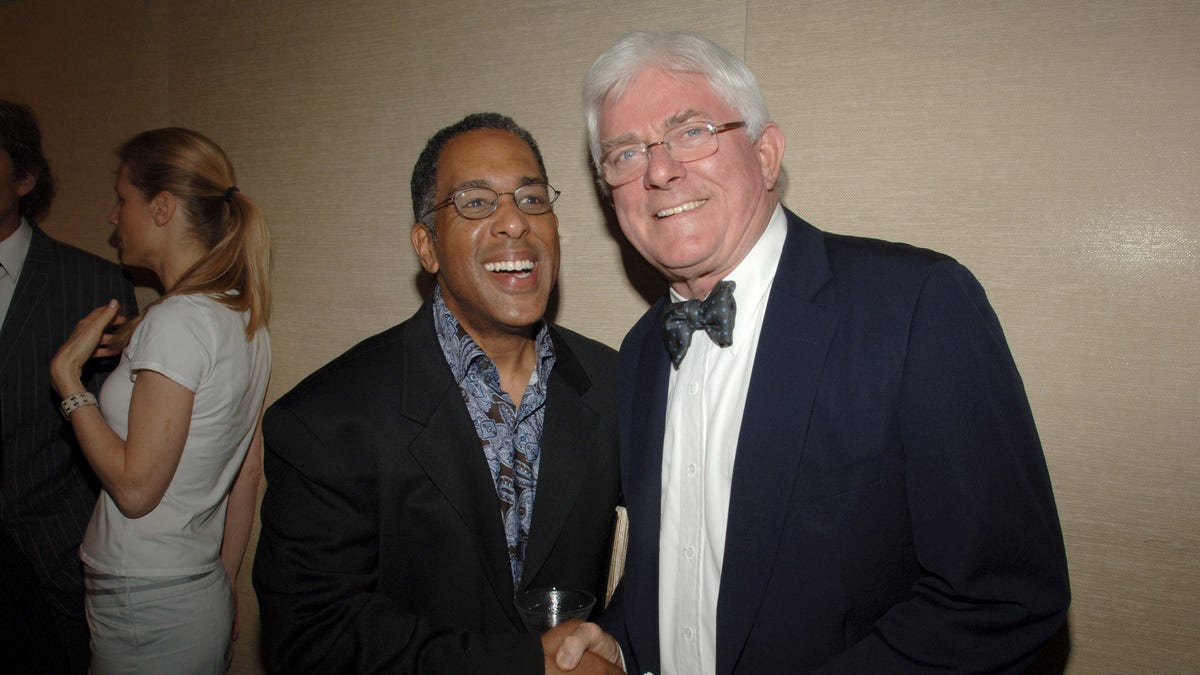 Bobby Rivers and Phil Donahue