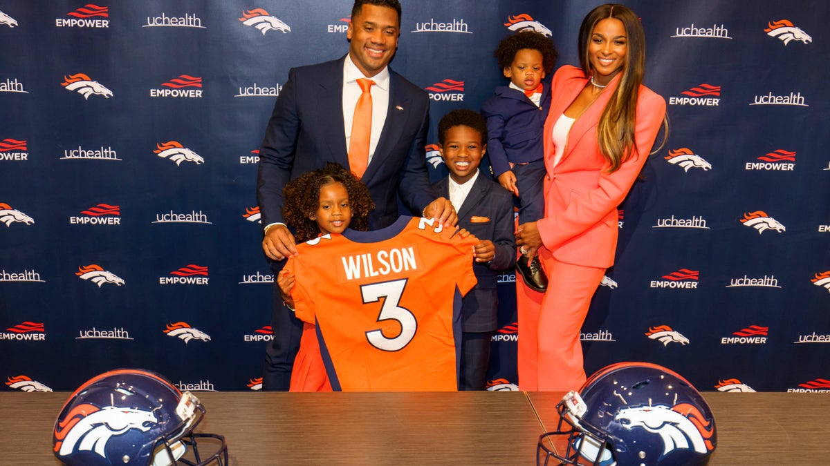 Ciara, Russell Wilson family