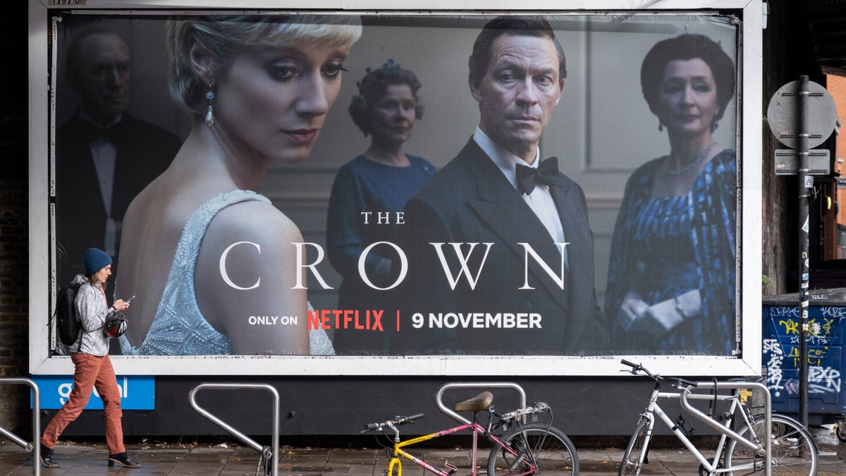 Billboard for "The Crown"