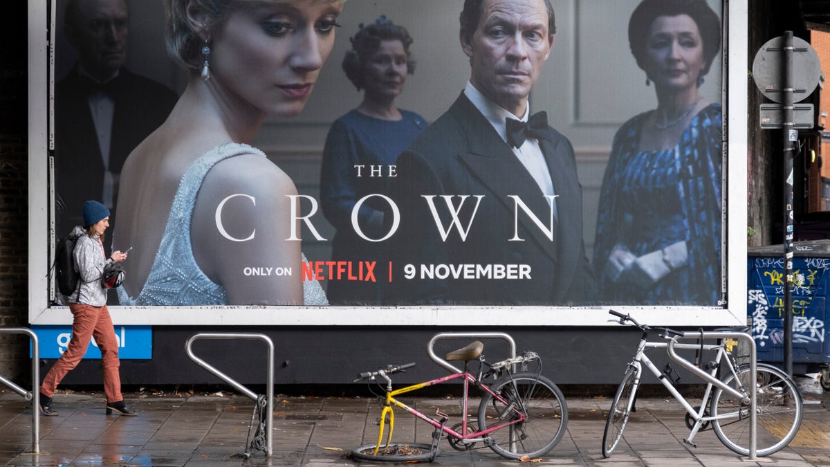 Billboard for "The Crown"