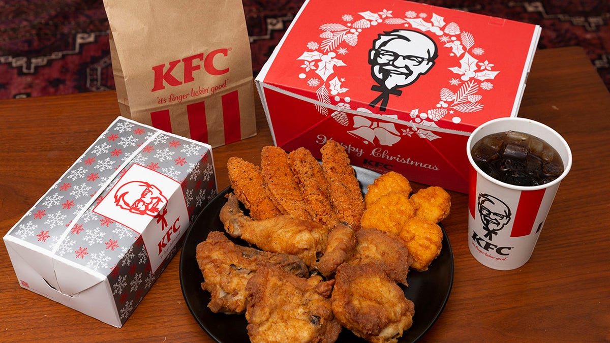 KFC Christmas meal