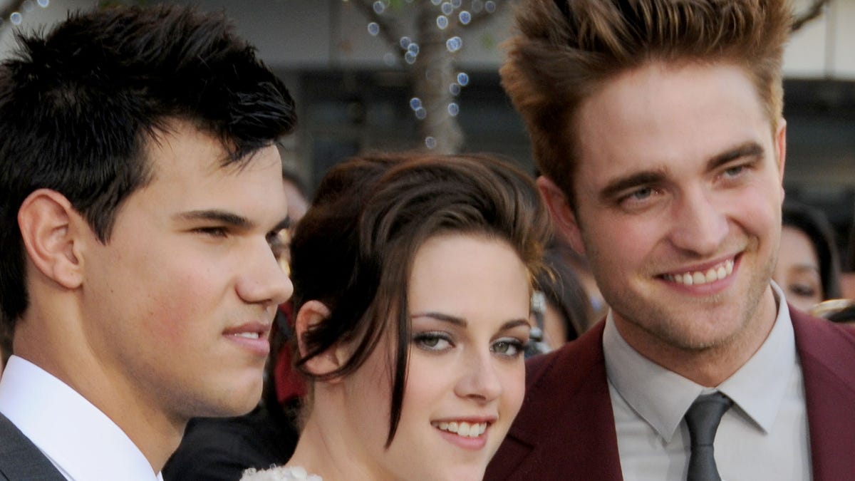 Taylor Lautner, Kristen Stewart y Robert Pattinson