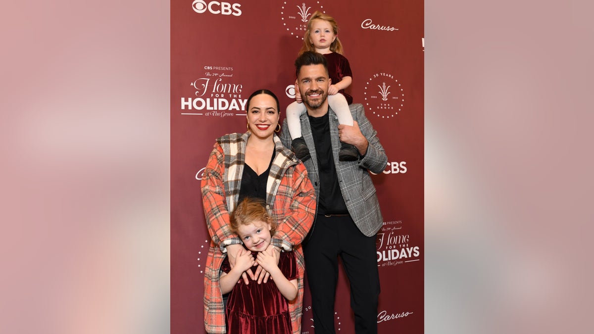 Andy Grammer Aijia and daughters