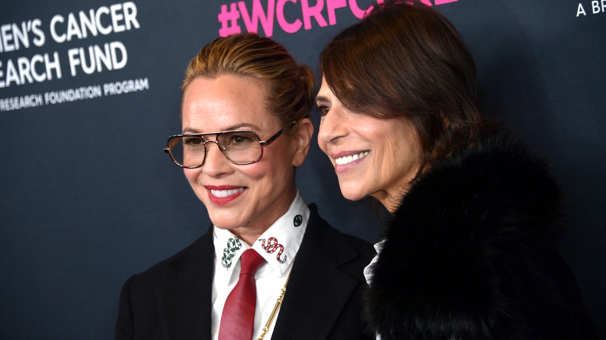 Maria Bello and Dominique Crenn