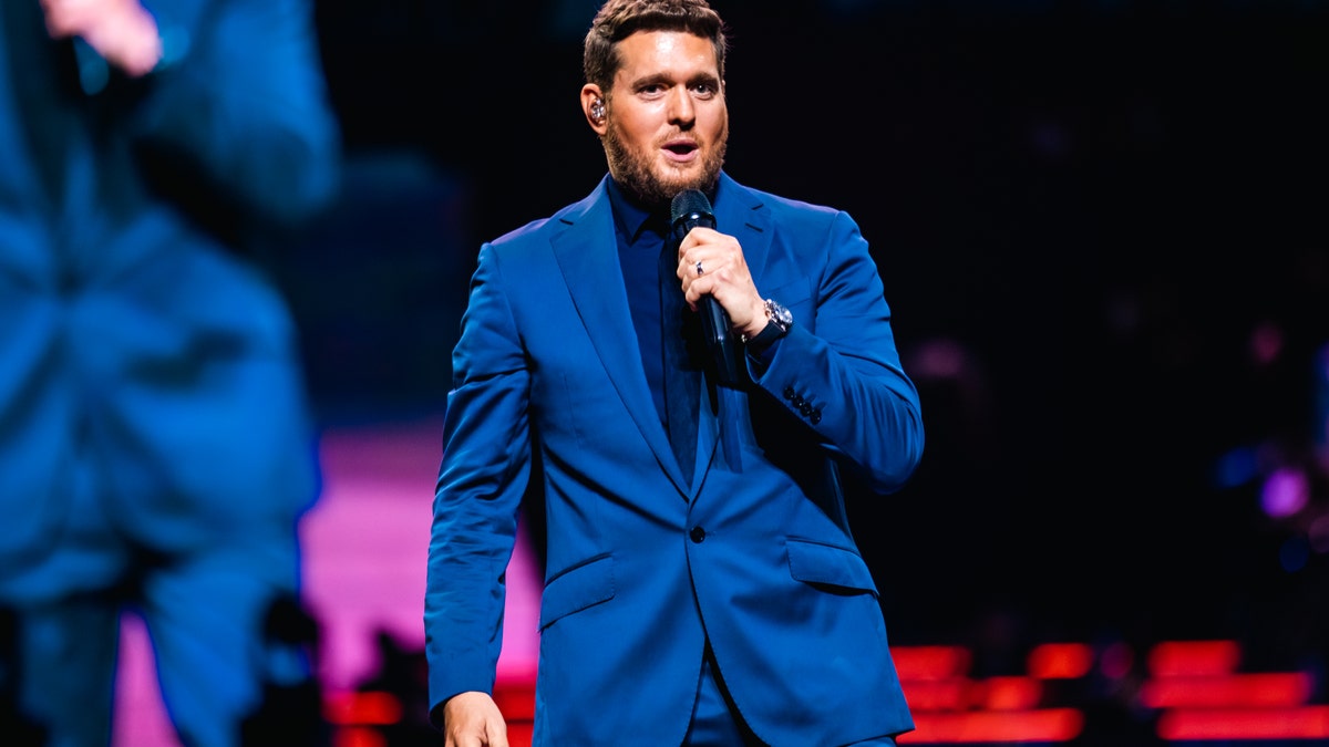 Canadian singer Michael Bublé