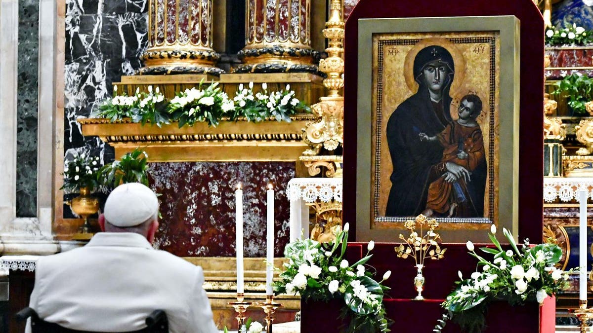 St Mary Major Pope Francis