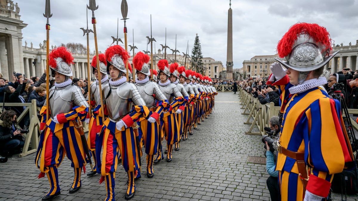 Swiss Guards St. Peter's Square