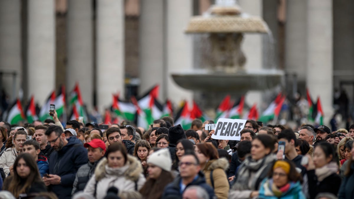 Palestine protests Vatican