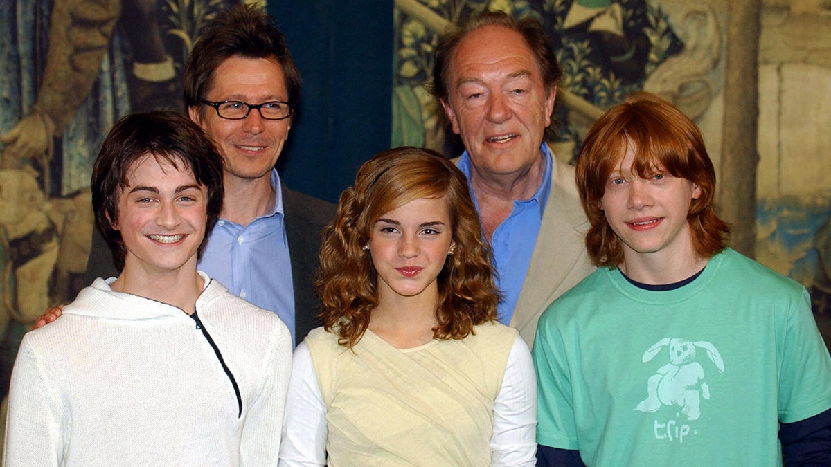 A photo of Harry Potter cast