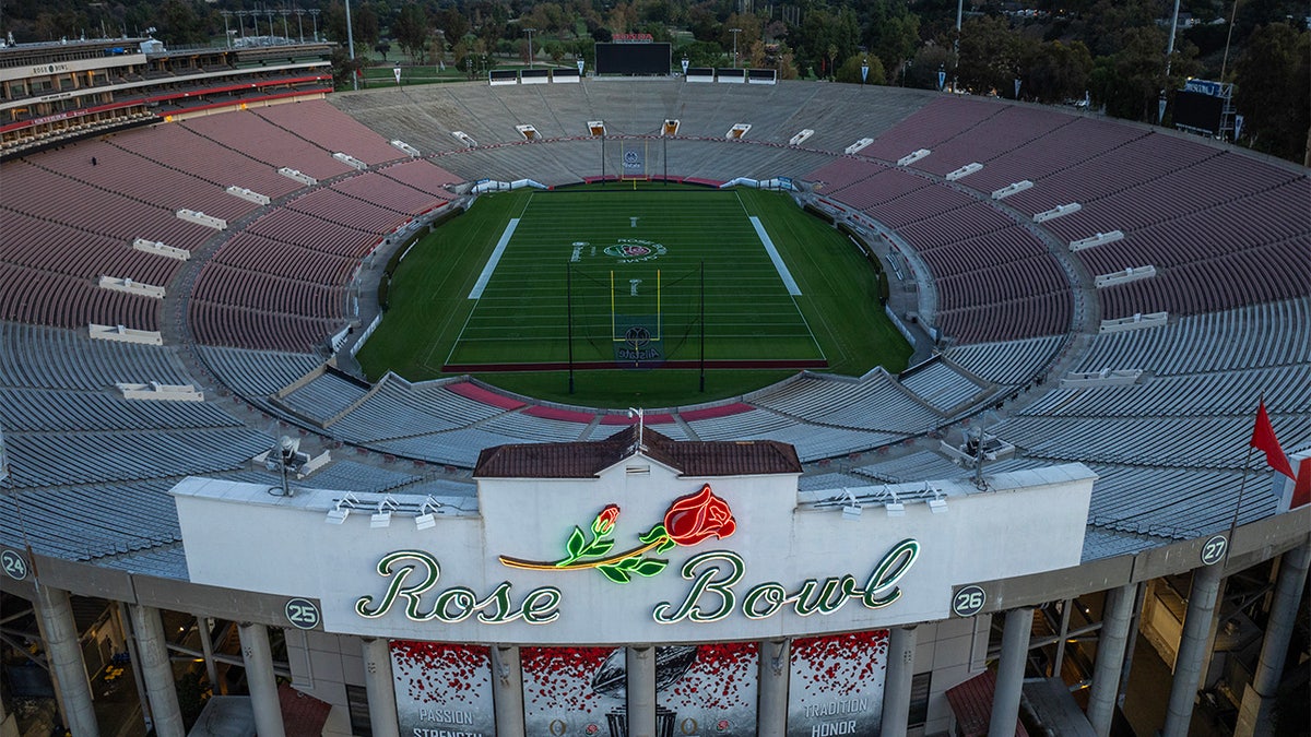 A view of the Rose Bowl