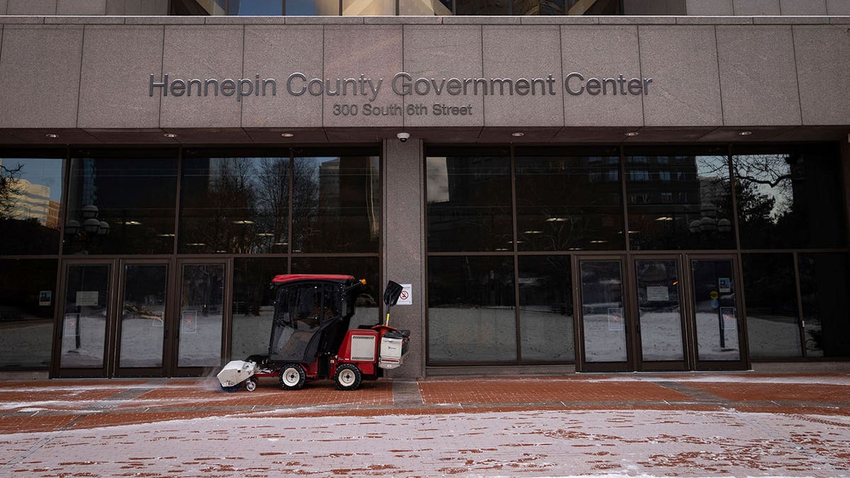 Hennepin County Government Center entrance