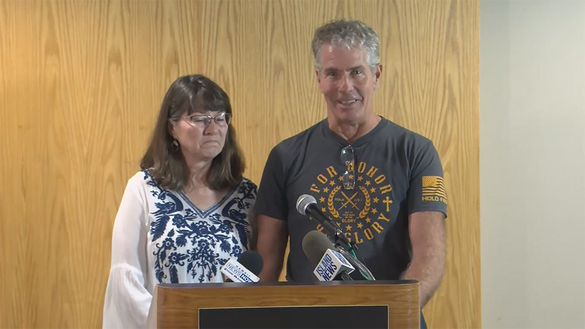 Ian Snyder's parents speak at press conference