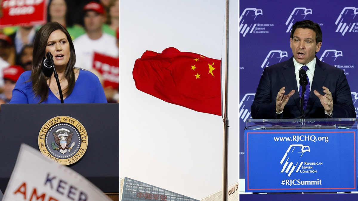 Republican Arkansas Gov. Sarah Huckabee Sanders is leading a letter with 16 of her fellow GOP governors, including Florida Gov. Ron DeSantis, to the Biden administration and congressional leaders in both chambers to tackle the growing issue of China buying American land.
