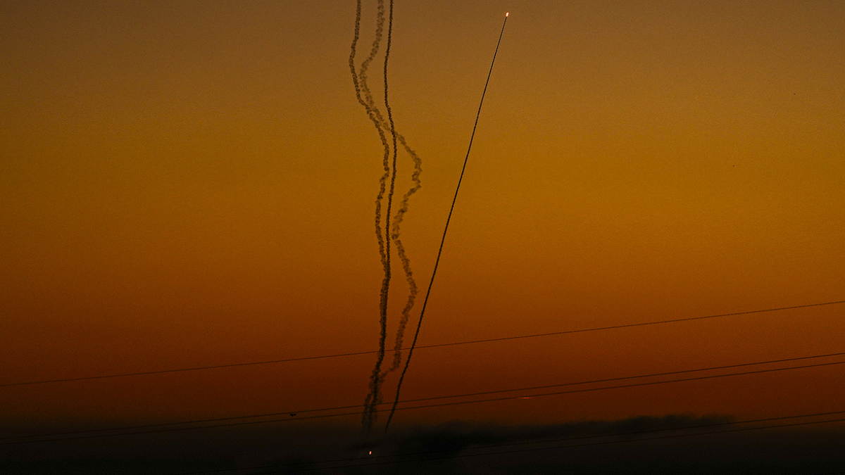 Rockets fired toward Israel
