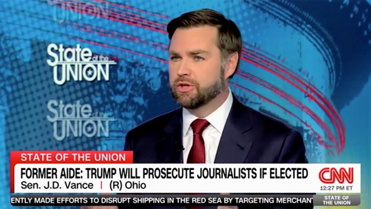 JD Vance Tells Skeptical Tapper There Must Be Investigation Of Big Tech ...