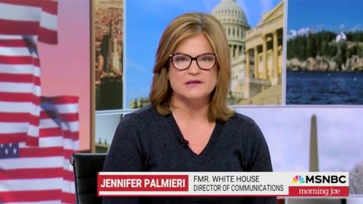 Former WH Comms Director Admits 2024 Looks Super Scary For President   JENNIFER PALMIERI MORNING JOE BIDEN 