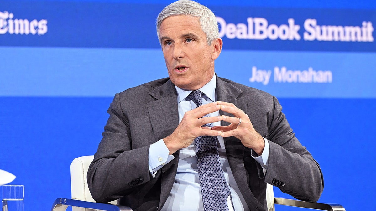 Jay Monahan during New York Times event