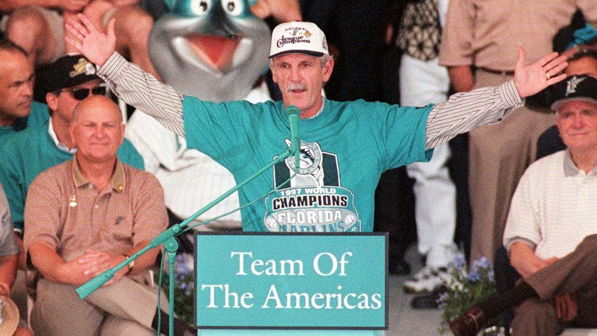 Jim Leyland Marlins parade