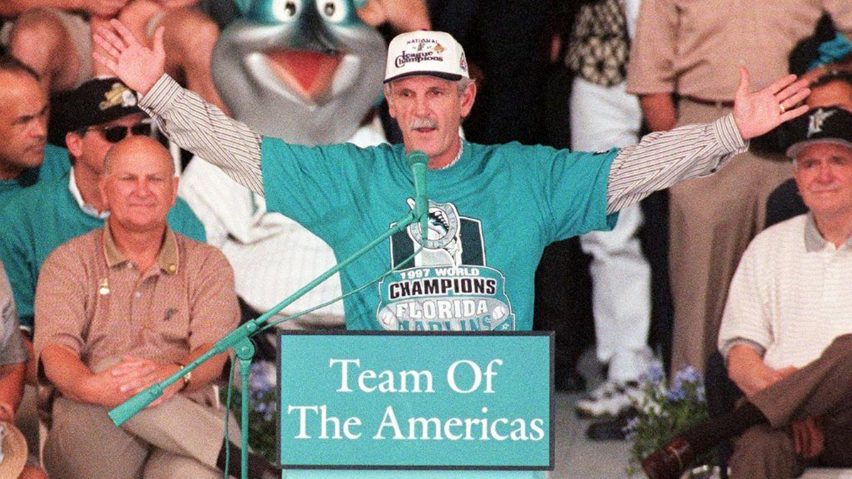 World Series-winning manager Jim Leyland elected to Baseball Hall of Fame 1 Jim Leyland Marlins parade