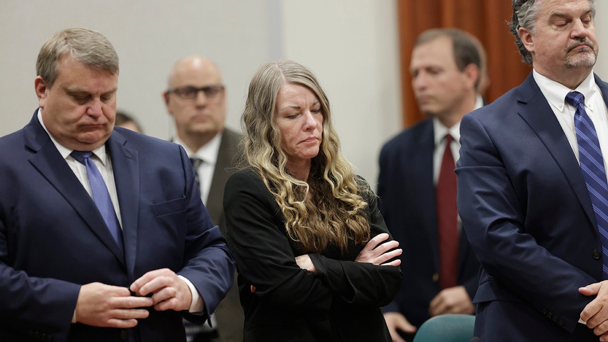 Lori Vallow listens to the verdict in court