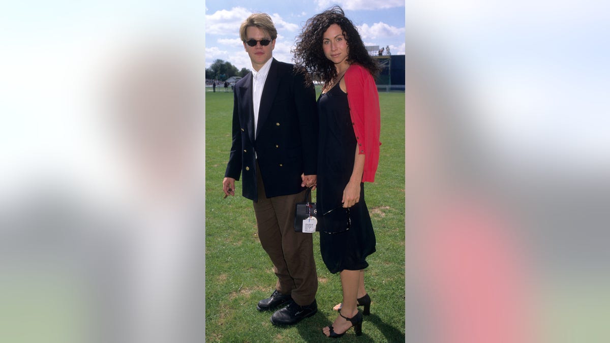 Matt Damon and Minnie Driver in 1997