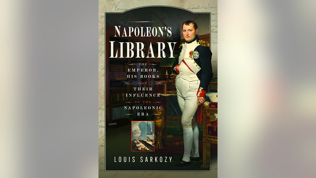 Capa do livro da Biblioteca de Napoleão