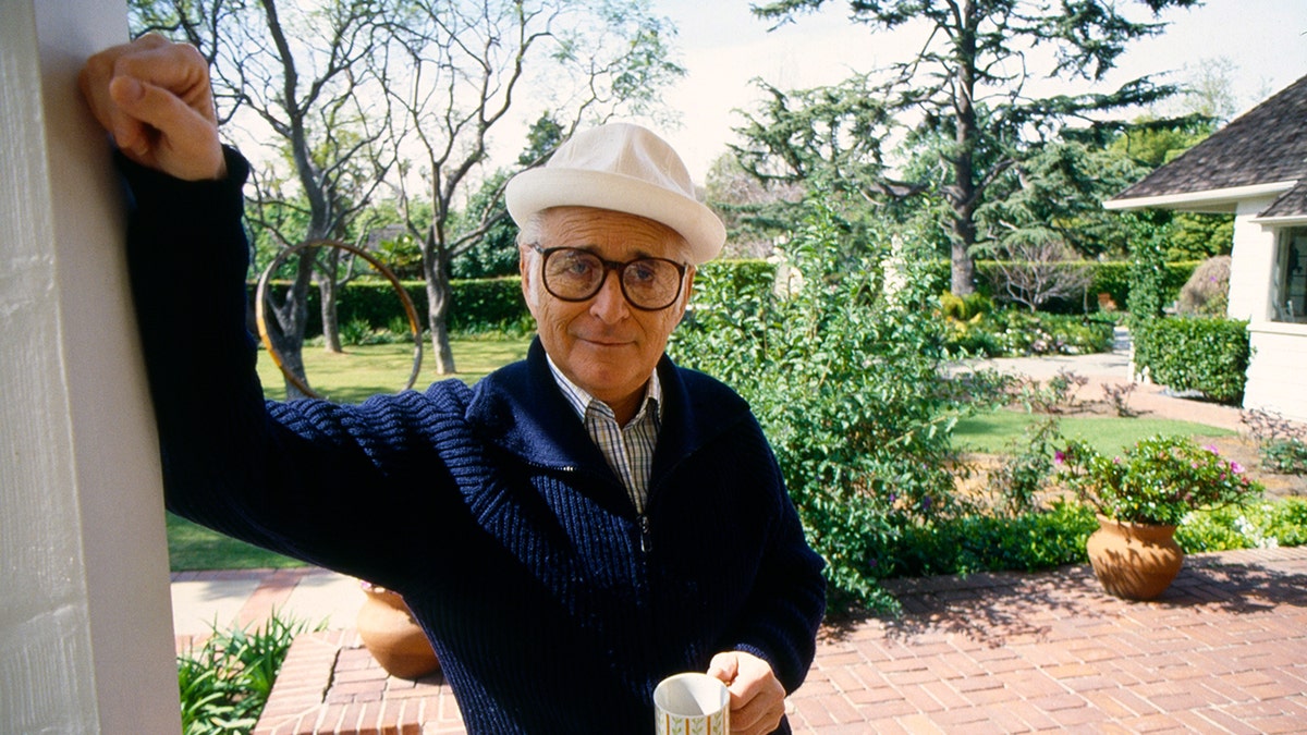 Norman Lear outdoors