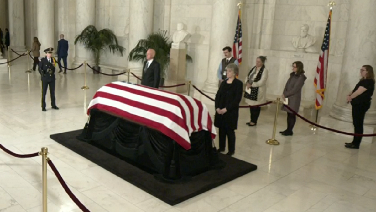 O'Connor in repose at Supreme Court