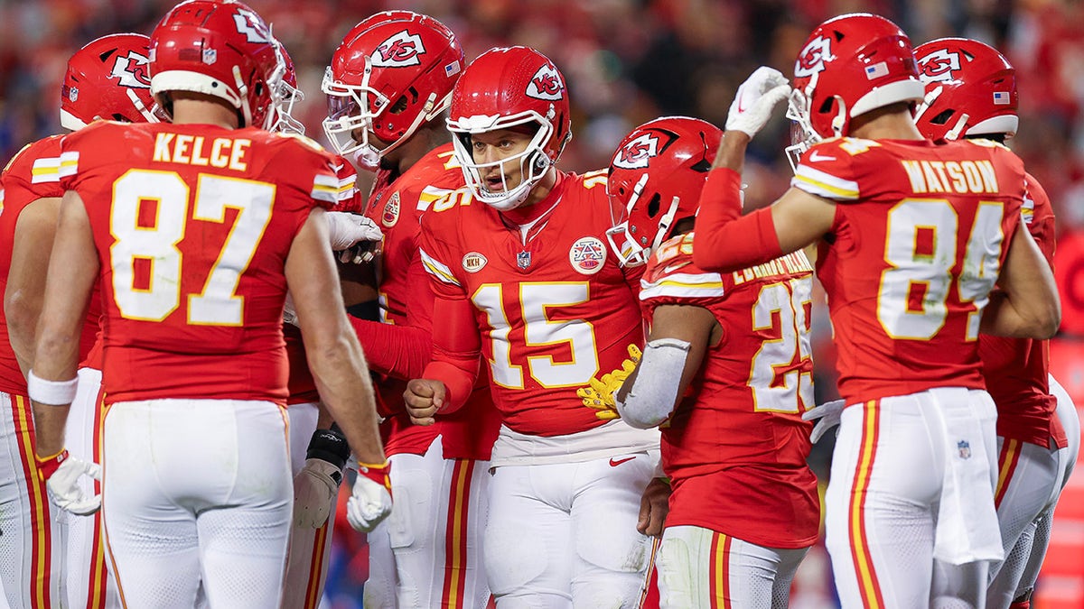 Patrick Mahomes e os chefes