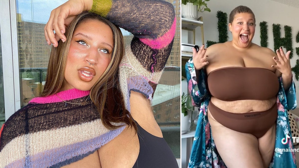 Rihanna's viral lingerie model for Savage X Fenty brand calls for fat  people to be 'celebrated
