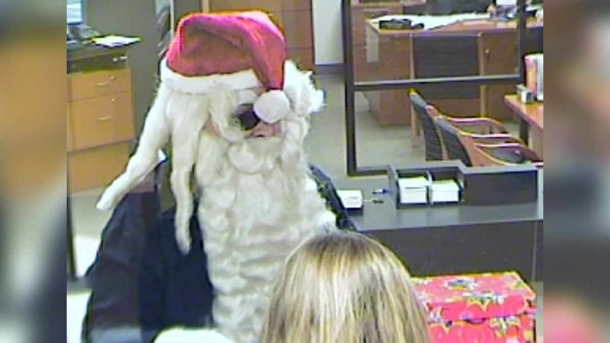 Mark Neal London dressed as Santa