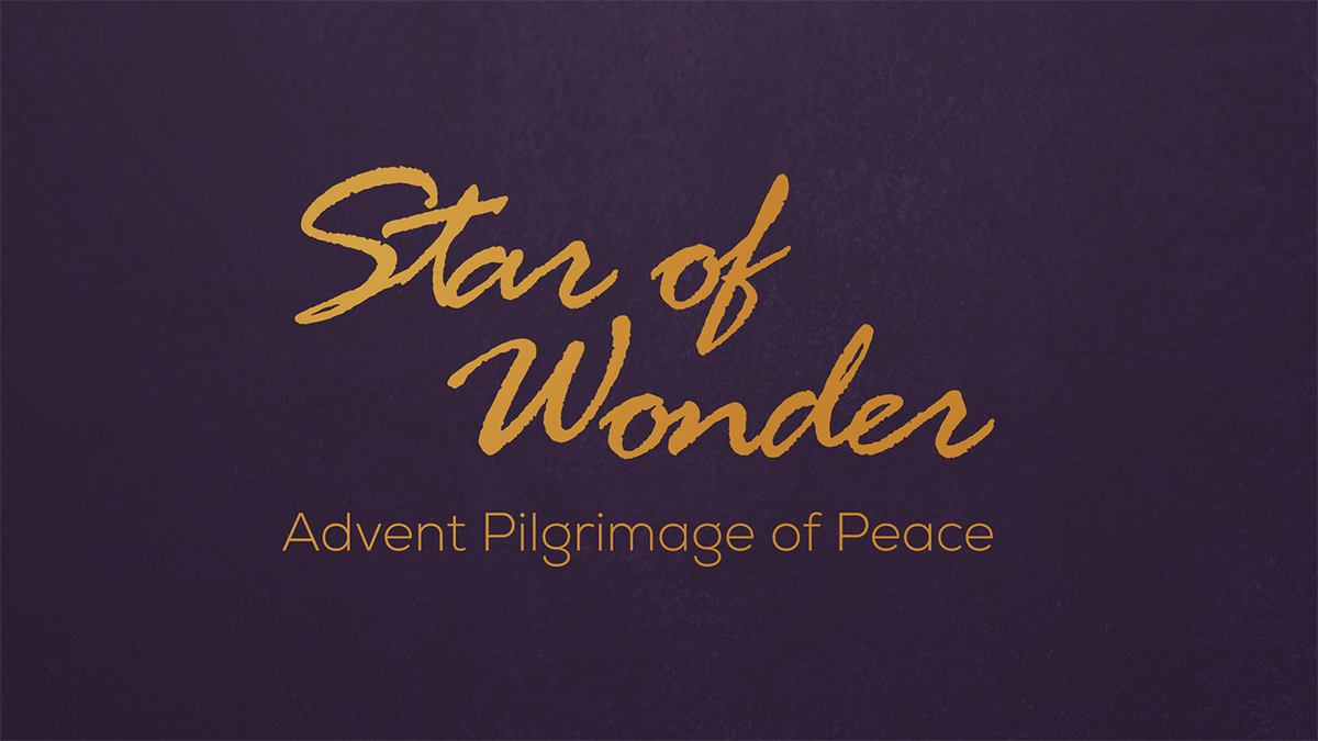 star of wonder advent pilgrimage of peace logo
