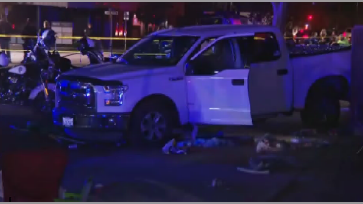 Truck crashes into Christmas Parade