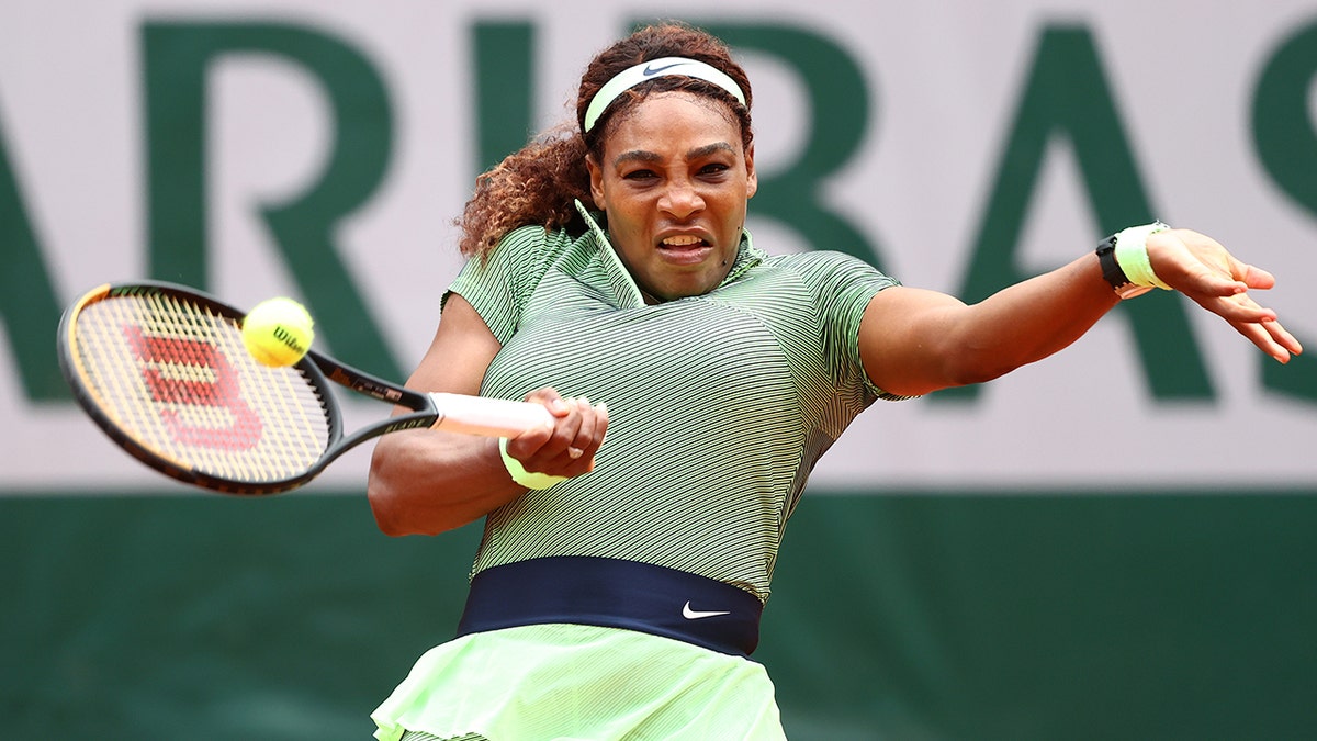 Serena Williams at the 2021 French Open