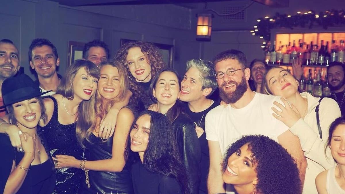 Taylor Swift and friends at her birthday